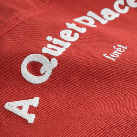 forét Angler Club Overshirt — Agari Red