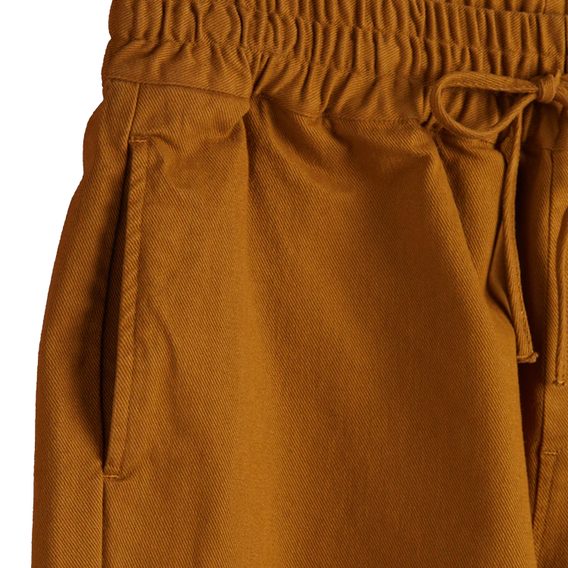 Portuguese Flannel Labura Twill Shorts — Bronze