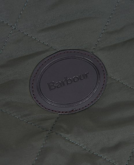 Barbour Quilted Dog Coat — Olive