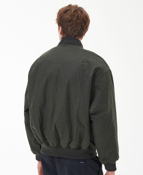 Barbour JBS Wax Flight Jacket — Archive Olive