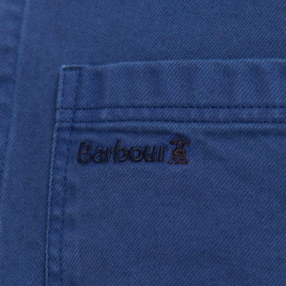 Denimový overshirt Barbour Gino - Inky Blue