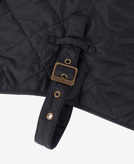 Barbour Quilted Dog Coat — Black