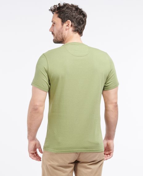 Barbour Essential Sports T-Shirt — Lime