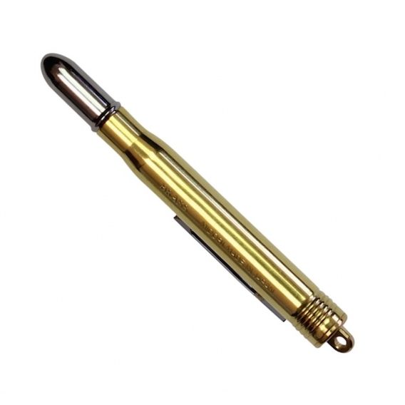 Mosadzné guľôčkové pero TRAVELER'S COMPANY BRASS PRODUCTS