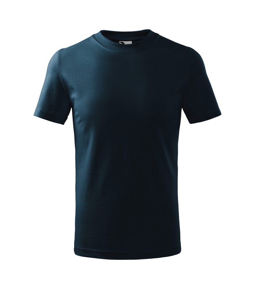 MALFINI Dětské tričko Classic - Námořní modrá | 122 cm (6 let)