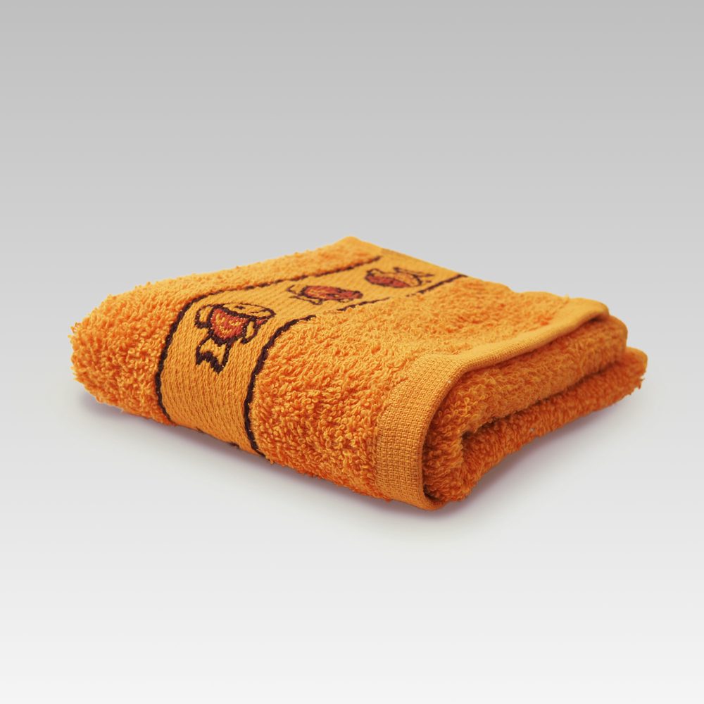 Dobrý Textil Dětský ručník s motivy 30x50 - Oranžová | 30 x 50 cm