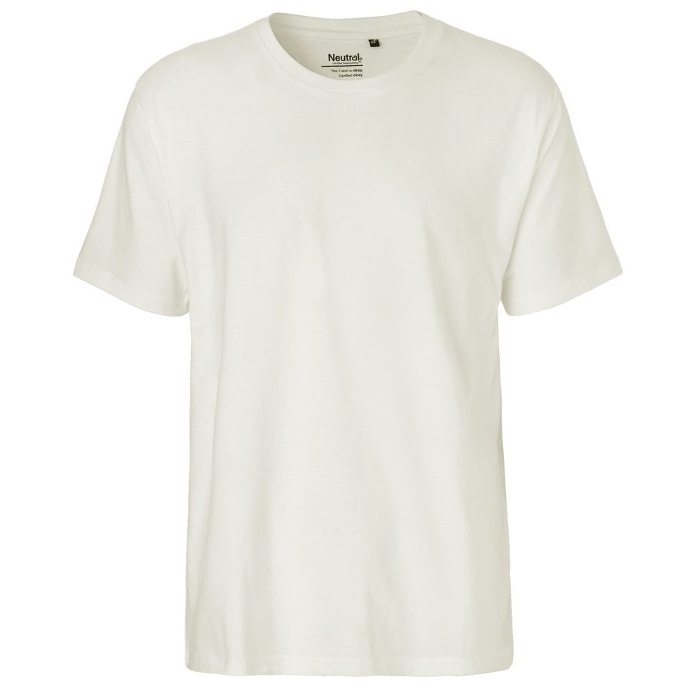Neutral Pánské tričko Classic z organické Fairtrade bavlny - Přírodní | XL