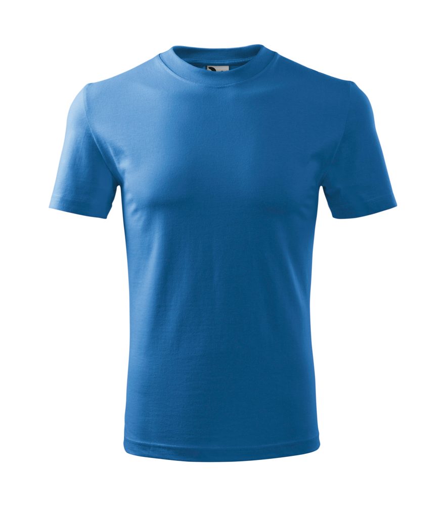 MALFINI Detské tričko Basic - Azúrovo modrá | 146 cm (10 rokov)