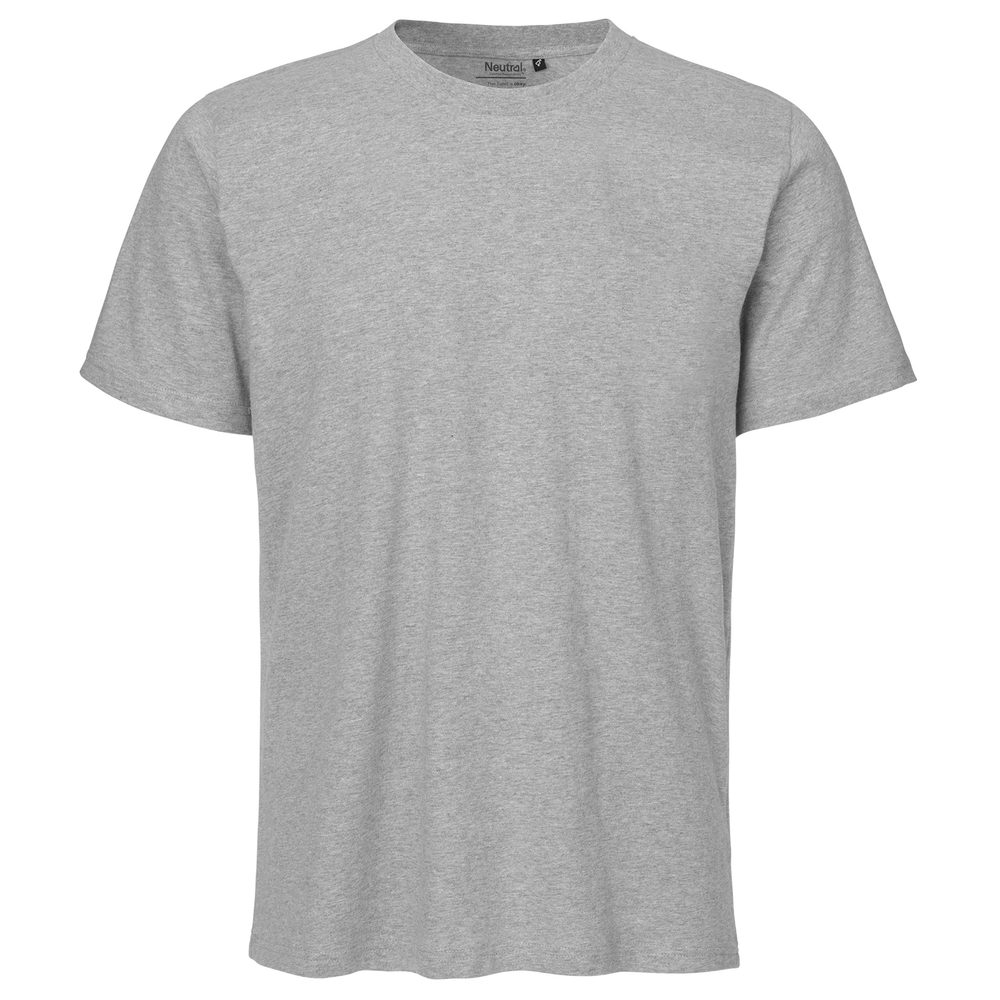 Neutral Tričko z organickej Fairtrade bavlny - Športovo šedá | L
