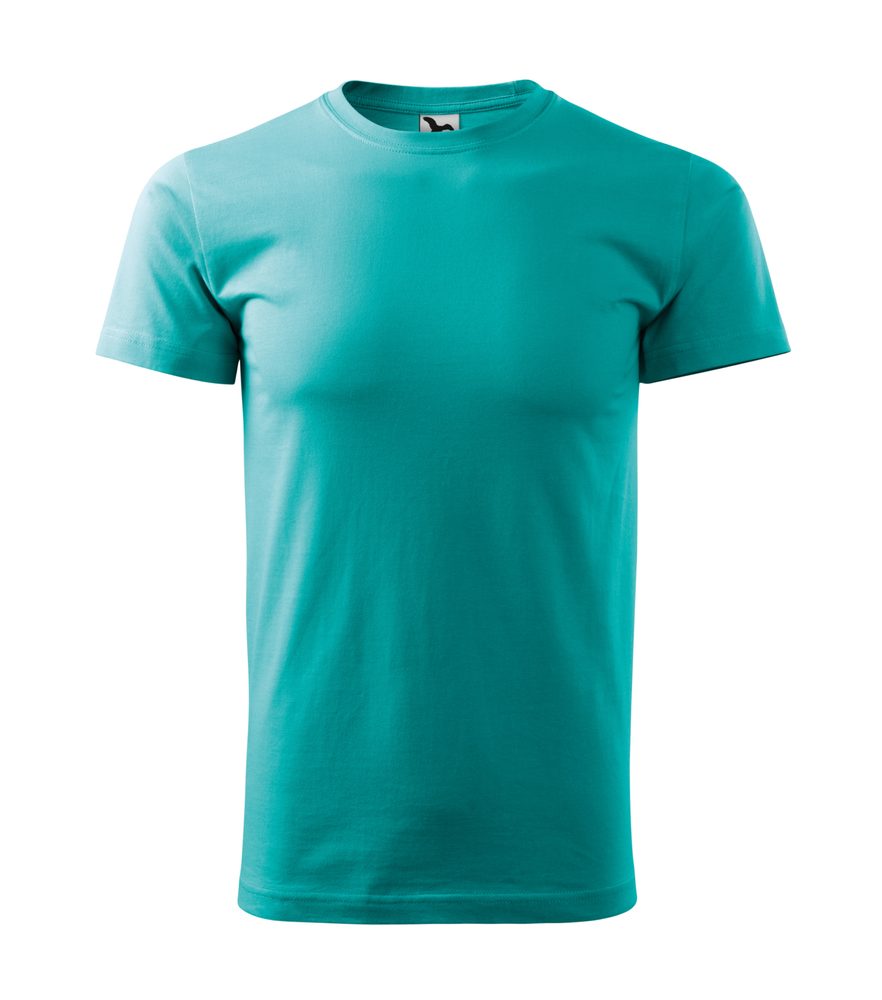 MALFINI Pánské tričko Basic - Emerald | XL