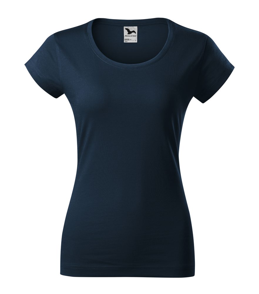 MALFINI Dámské tričko Viper - Námořní modrá | L