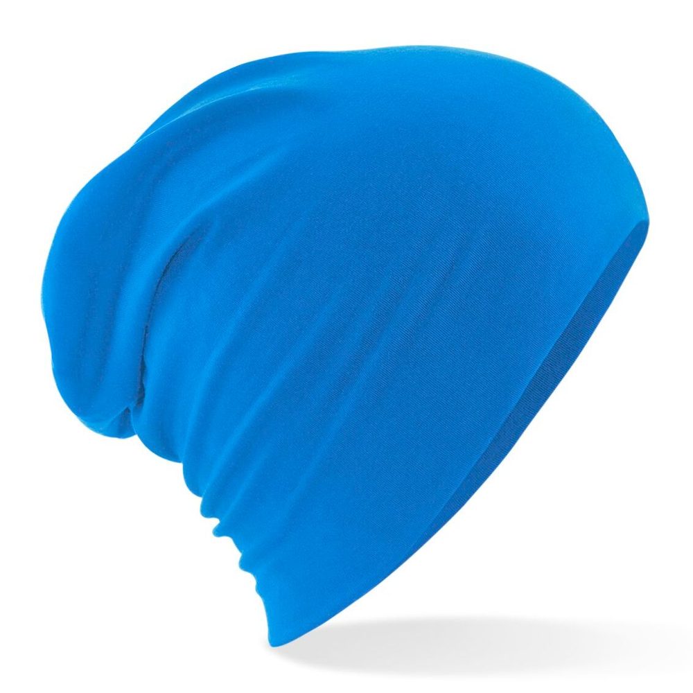Beechfield Lehká bavlněná čepice Hemsedal - Safírová modrá