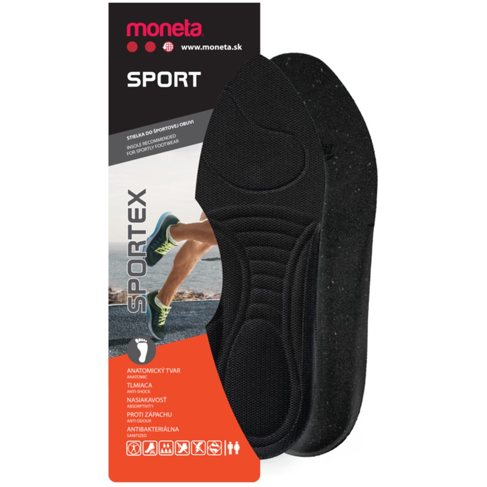 Moneta Sportovní vložky do bot Sportex - 45