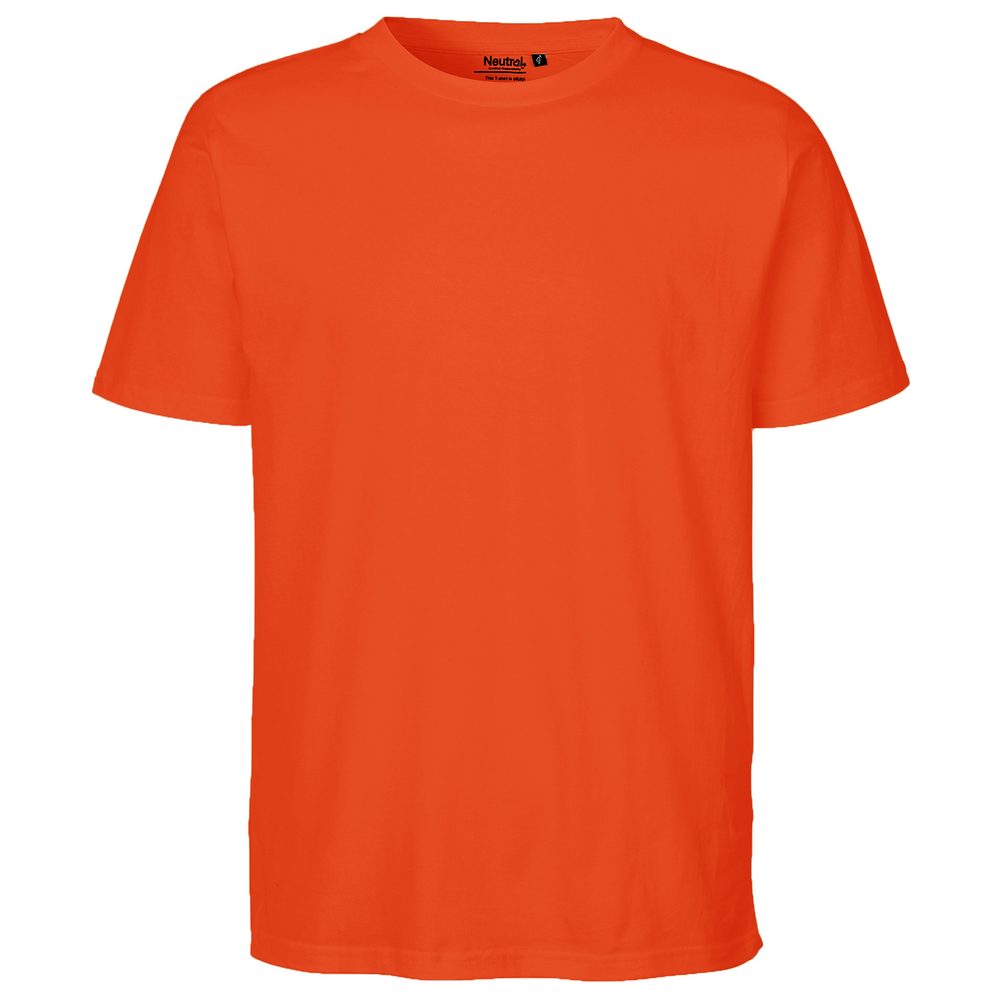 Neutral Tričko z organické Fairtrade bavlny - Oranžová | L