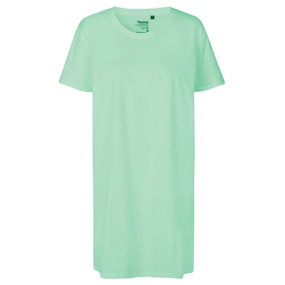 Neutral Dámské dlouhé tričko z organické Fairtrade bavlny - Dusty mint | XXL