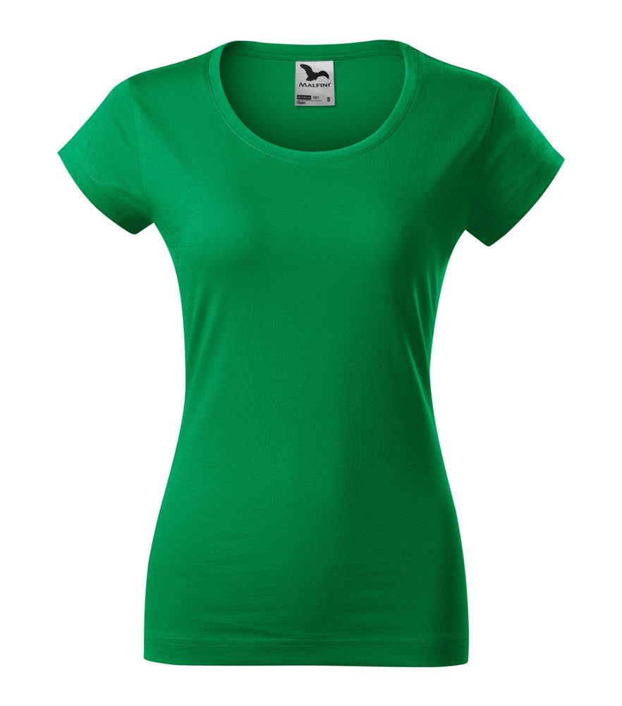 MALFINI Dámske tričko Viper - Stredne zelená | XXL