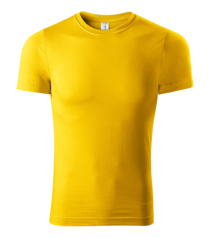 MALFINI Tričko Paint - Žlutá | L