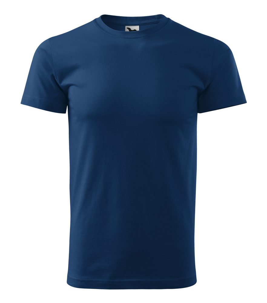 MALFINI Pánské tričko Basic - Půlnoční modrá | S