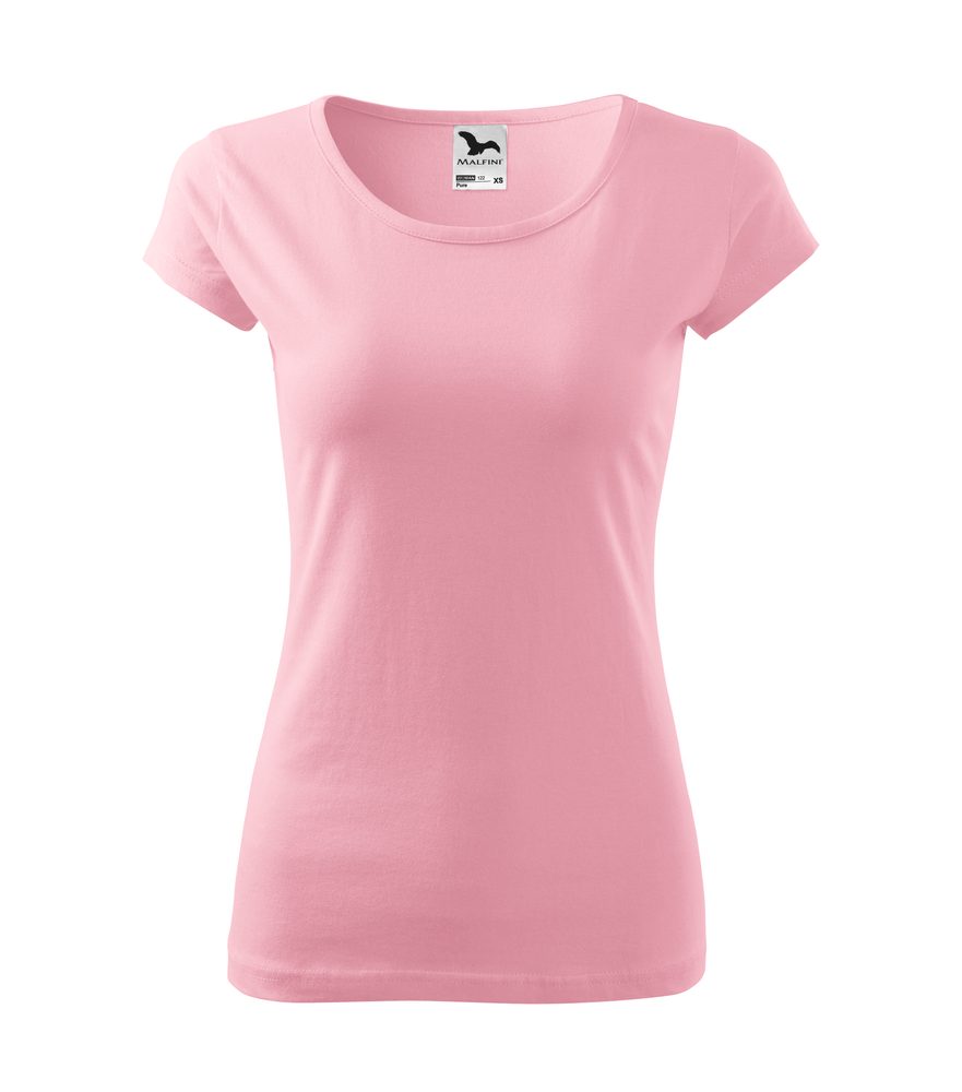 MALFINI Dámské tričko Pure - Růžová | S