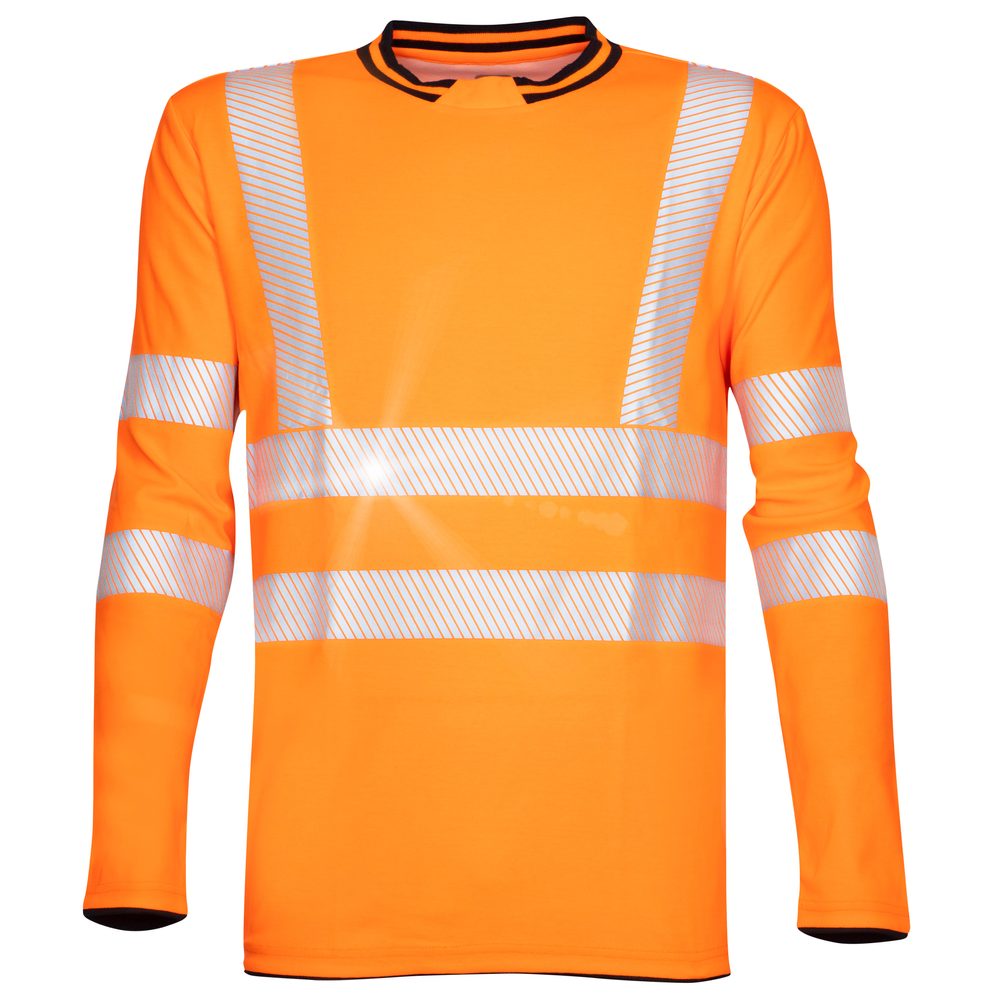 Ardon Reflexní tričko s dlouhým rukávem SIGNAL - Oranžová | S