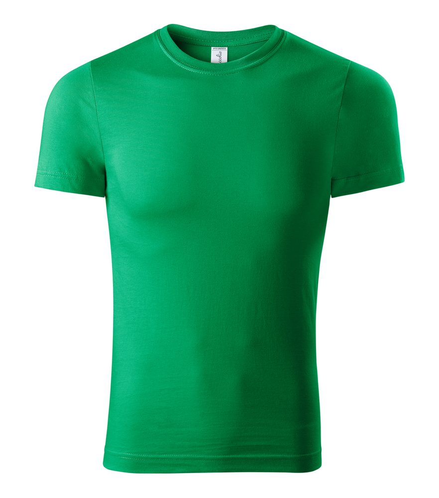 MALFINI Tričko Paint - Stredne zelená | M