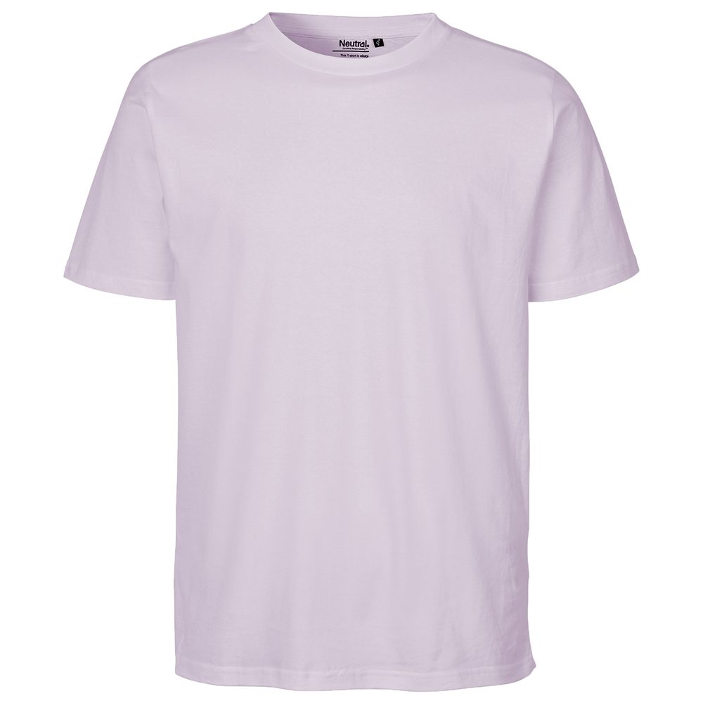 Neutral Tričko z organickej Fairtrade bavlny - Dusty purple | M