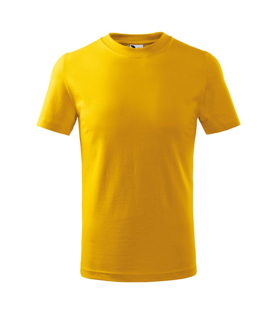 MALFINI Detské tričko Classic - Žltá | 134 cm (8 rokov)