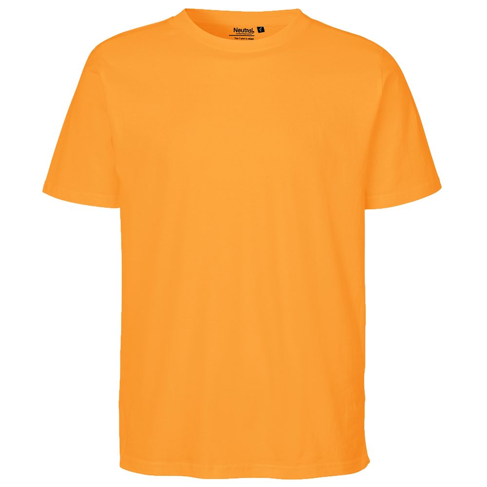 Neutral Tričko z organické Fairtrade bavlny - Světle oranžová | S