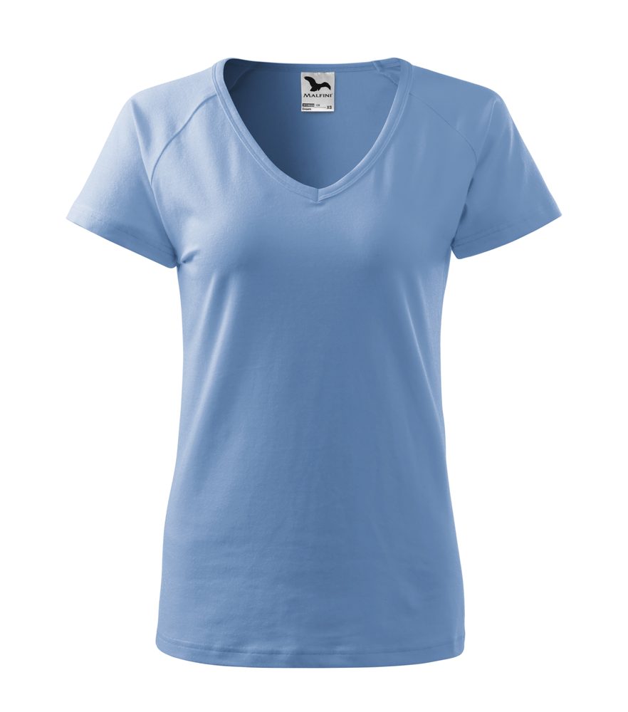 MALFINI Dámské tričko Dream - Nebesky modrá | M