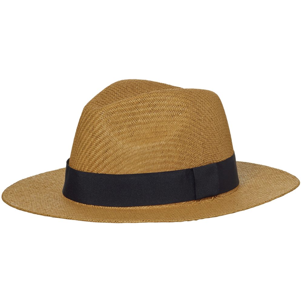 Myrtle Beach Kulatý klobouk MB6599 - Karamel / černá | S/M
