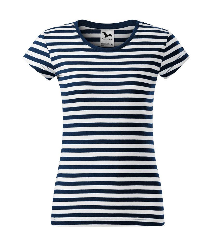 MALFINI Dámské námořnické tričko Sailor - Námořní modrá | XS