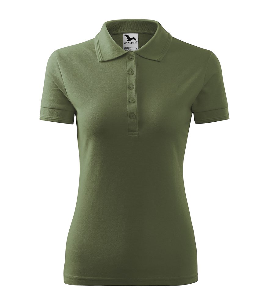 MALFINI Dámská polokošile Pique Polo - Khaki | S