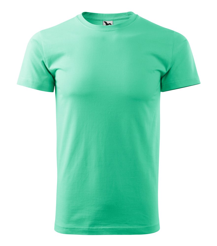 MALFINI Pánske tričko Basic - Mätová | XL