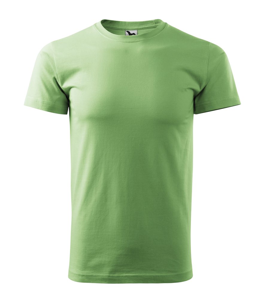 MALFINI Tričko Heavy New - Trávově zelená | XL