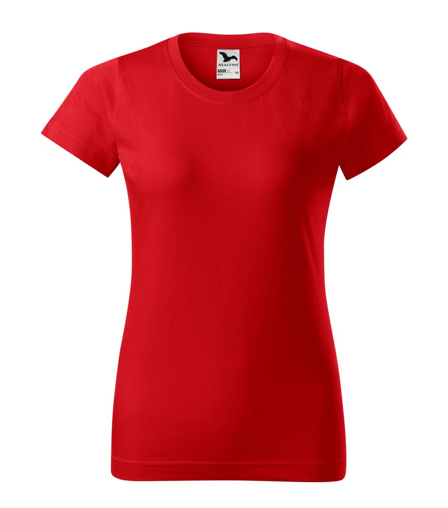 MALFINI Dámske tričko Basic - Červená | L