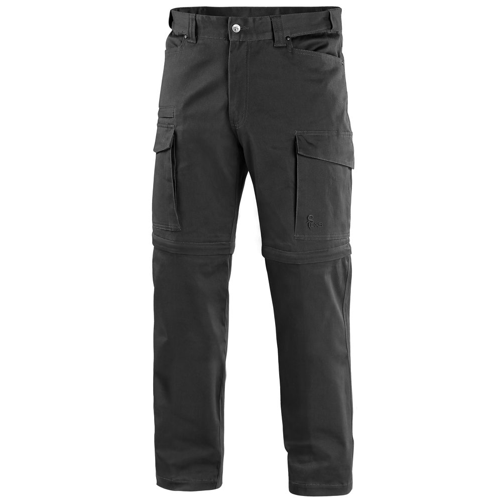 Canis (CXS) Pánske nohavice s odopínateľnými nohavicami VENATOR - Čierna | 54