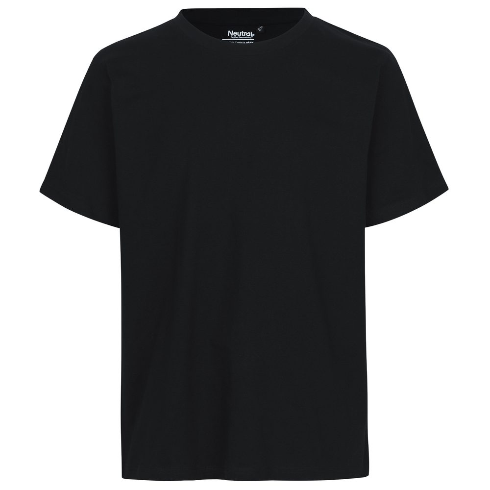 Neutral Tričko z organické Fairtrade bavlny - Černá | XL