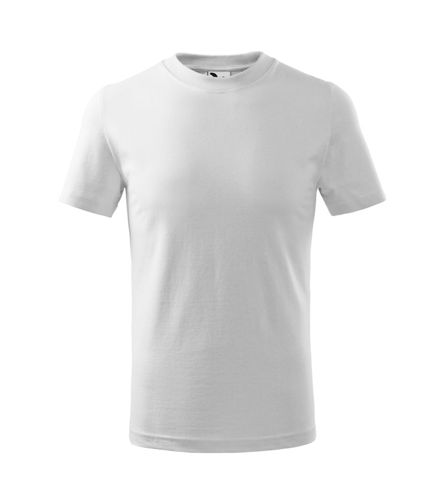 MALFINI Dětské tričko Classic - Bílá | 110 cm (4 roky)