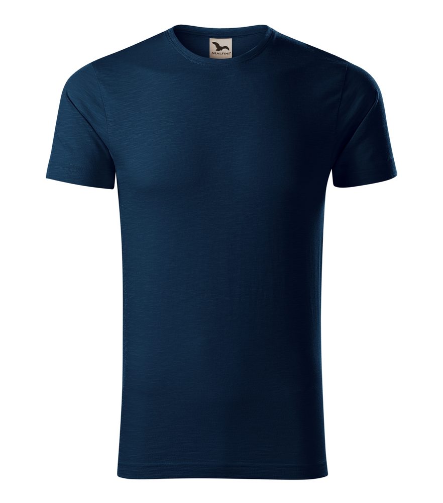 MALFINI Pánské tričko Native - Námořní modrá | XL