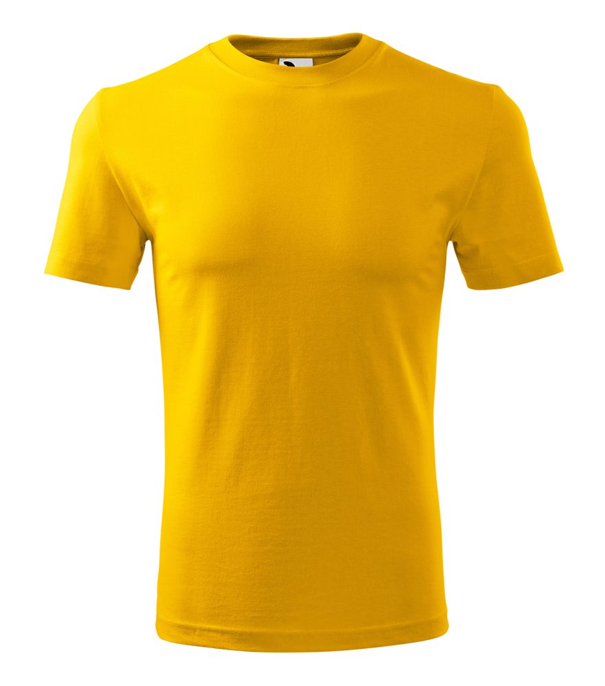 MALFINI Pánské tričko Classic New - Žlutá | L