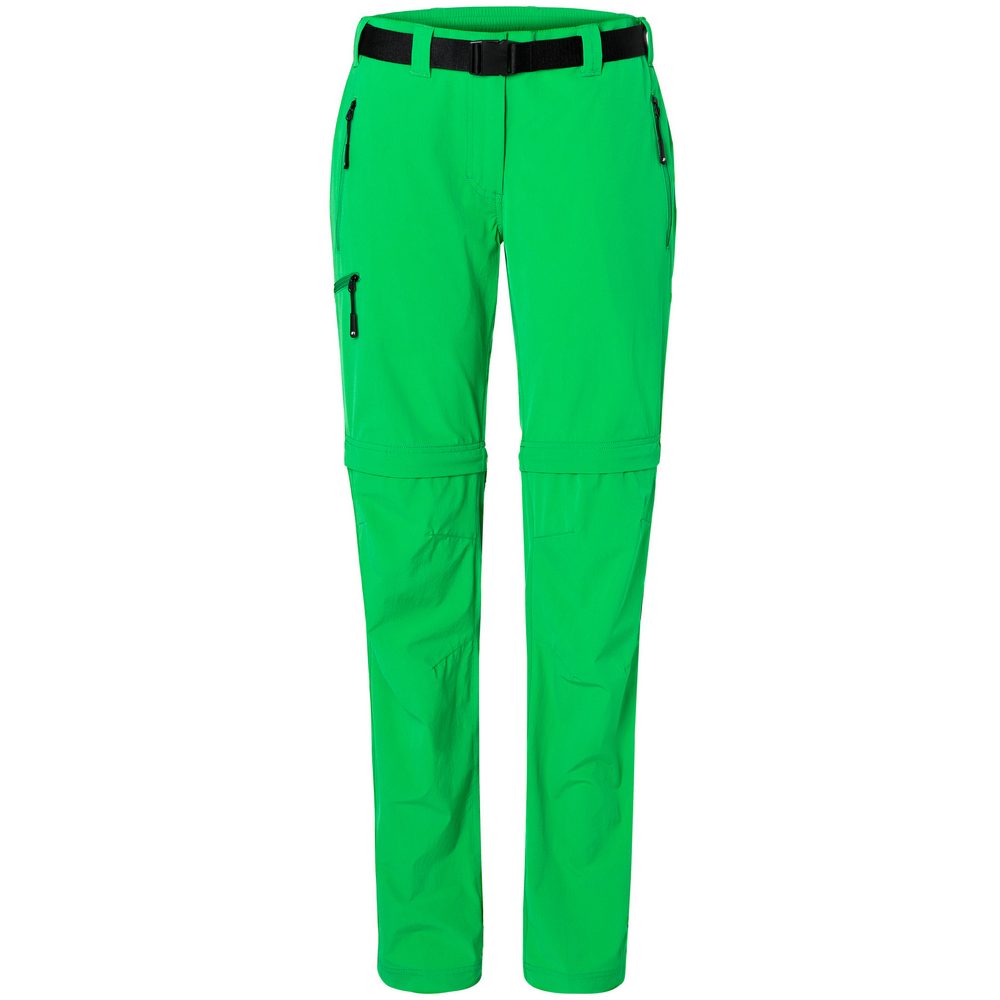James & Nicholson Pánské outdoorové kalhoty s odepínacími nohavicemi JN1202 - Kapradinová | S