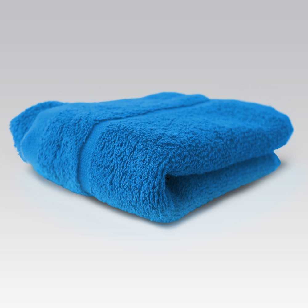 Dobrý Textil Malý uterák Economy 30x50 - Azúrovo modrá | 30 x 50 cm