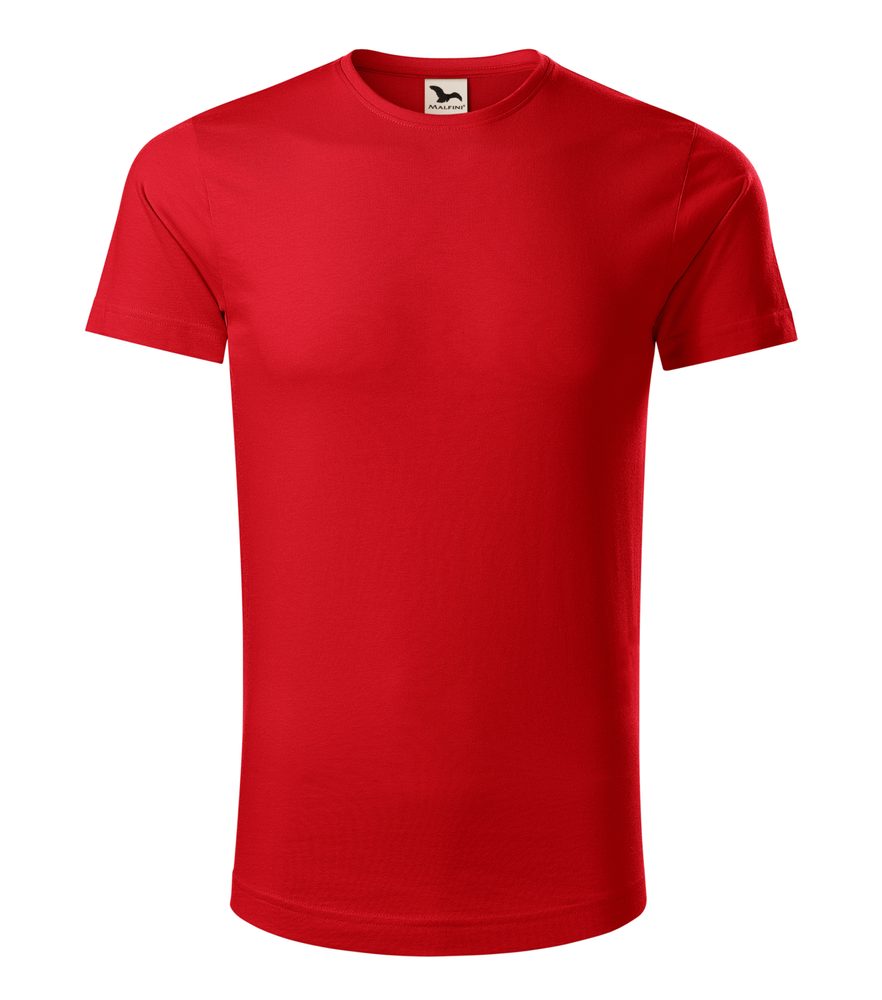 MALFINI Pánské tričko Origin - Červená | XXL