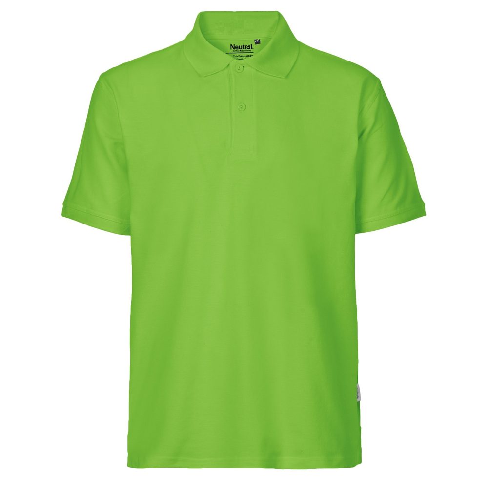 Neutral Pánská polokošile Classic z organické Fairtrade bavlny - Limetková | XXL