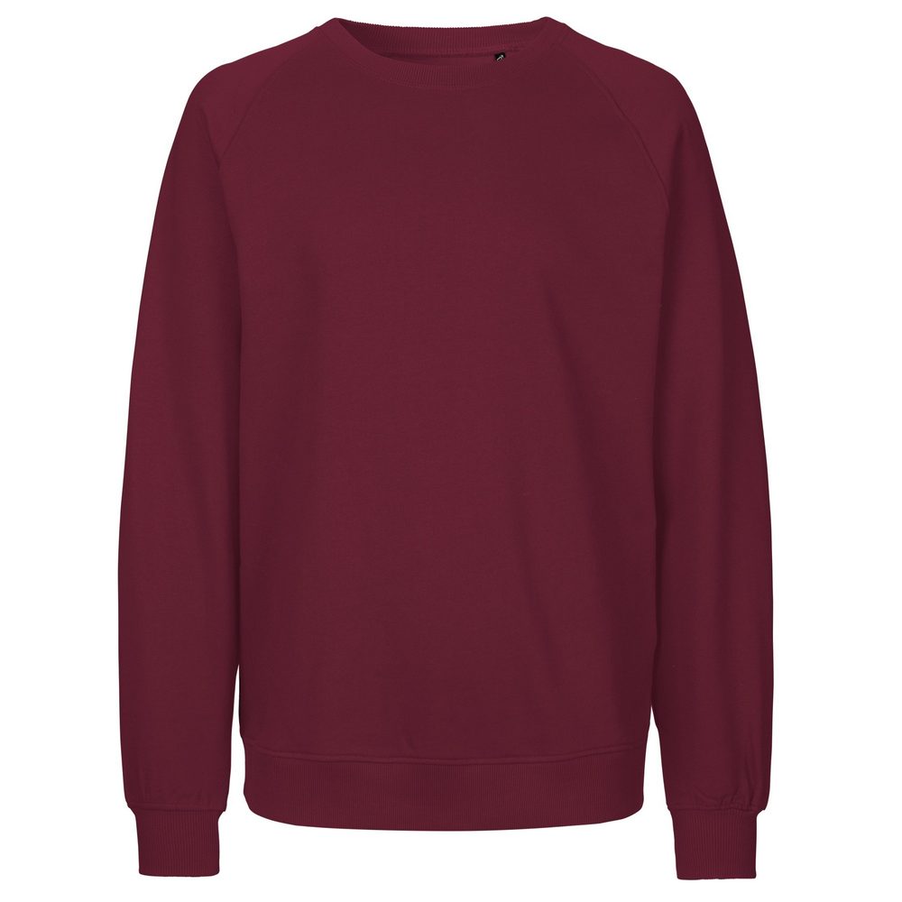 Neutral Mikina z organické Fairtrade bavlny - Bordeaux | XS