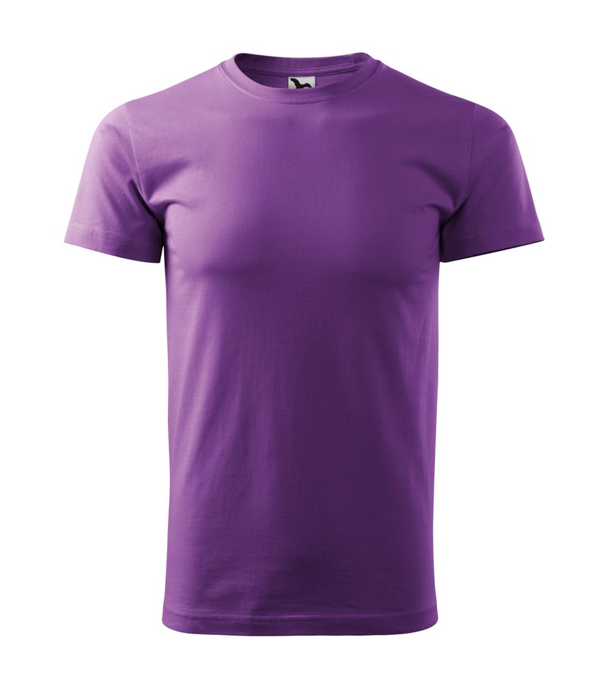 MALFINI Pánske tričko Basic - Fialová | L