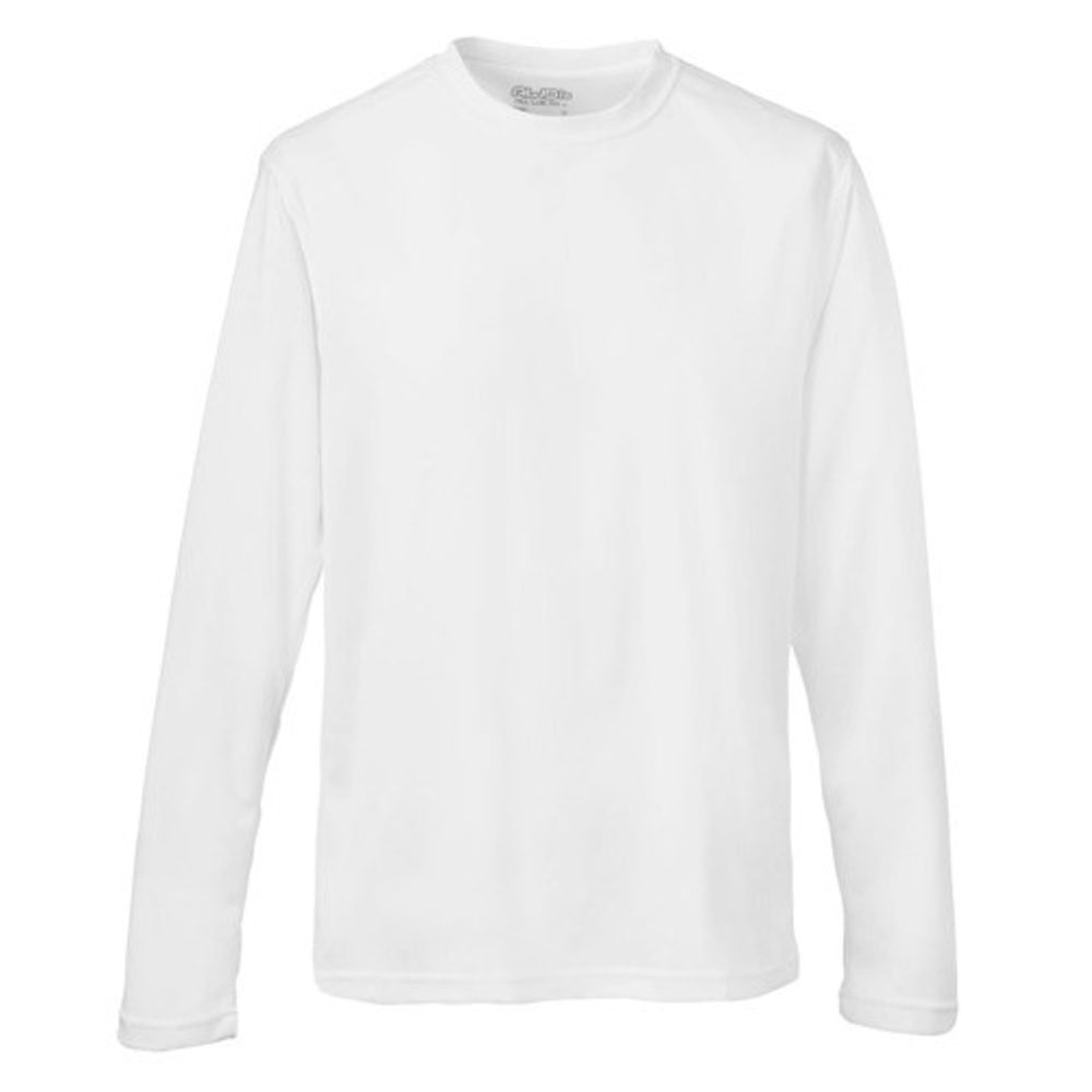 Just Cool Pánské sportovní tričko s dlouhým rukávem Cool T - Arktická bílá | XXL