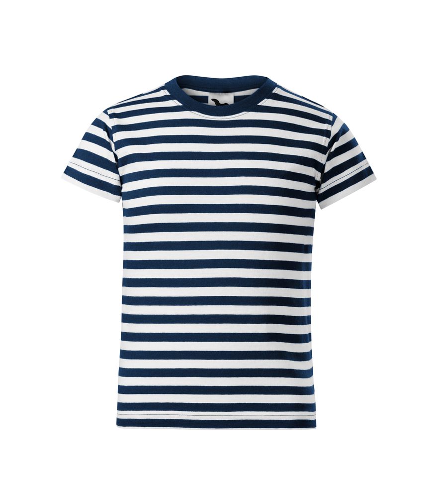 MALFINI Detské námornícke tričko Sailor - Námornícka modrá | 122 cm (6 rokov)