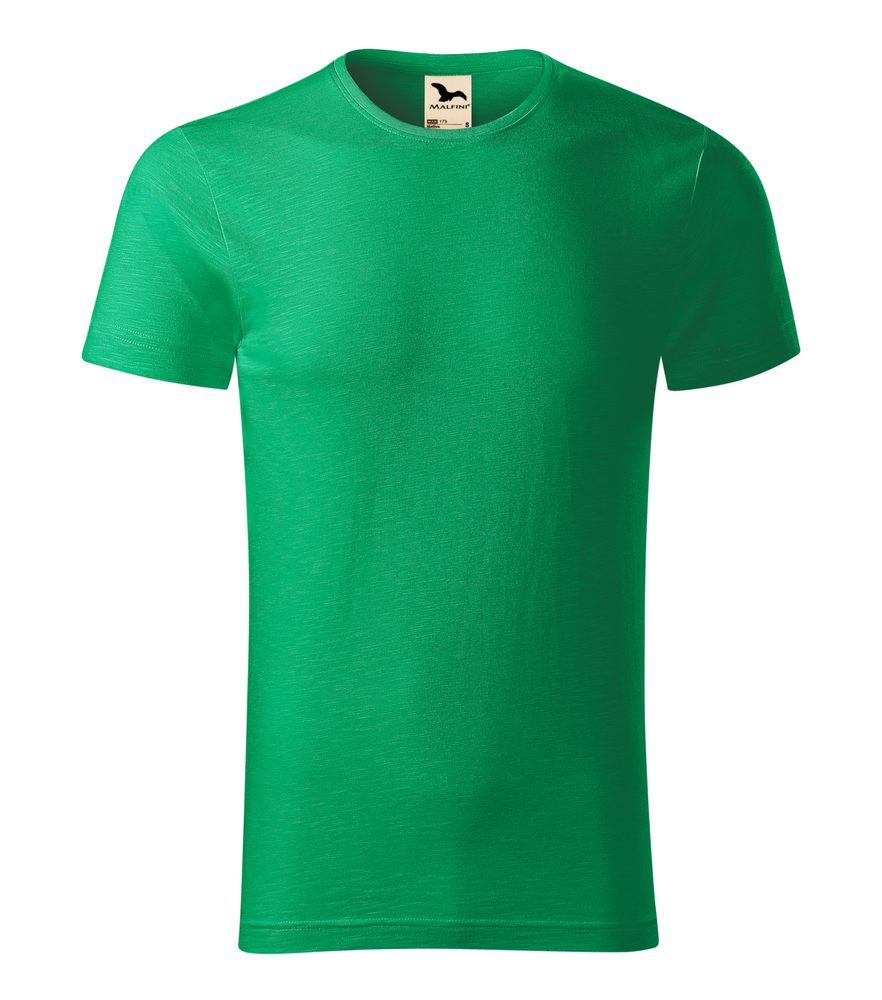 MALFINI Pánské tričko Native - Středně zelená | XXL