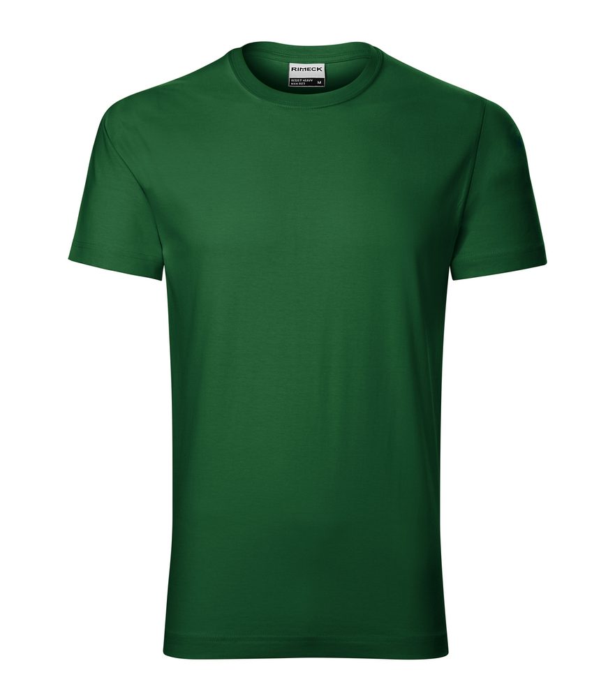 MALFINI Pánské tričko Resist heavy - Lahvově zelená | M